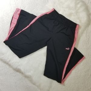 Puma | Black Track Athletic Pants Size Medium